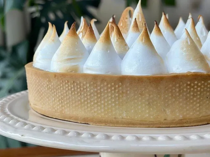 Torta Lemon Pie clásica artesanal